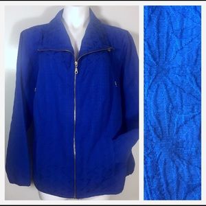Ruby Rd. Royal Blue Textured Jacket